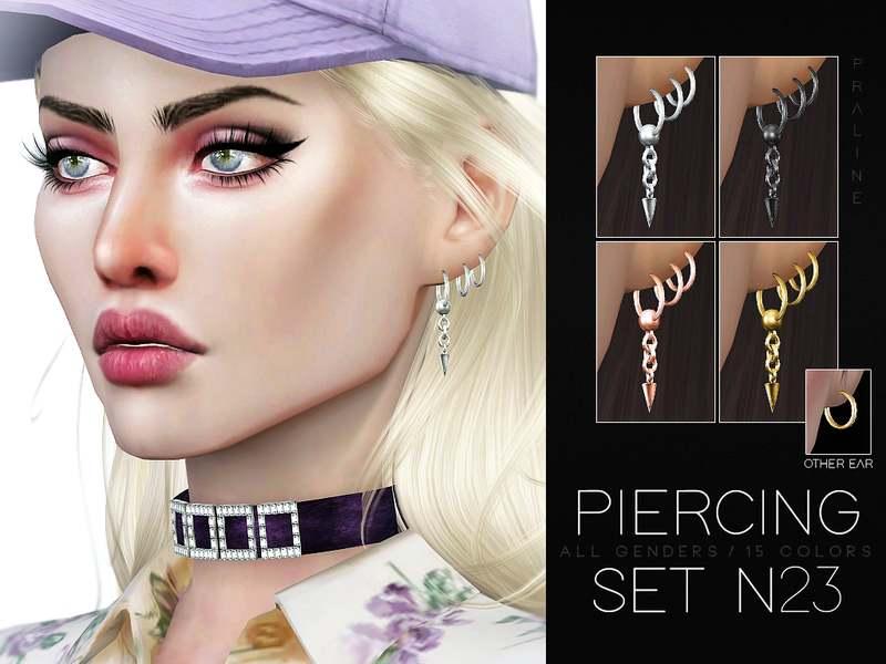 Пирсинг сет "Piercing Set N23" addon