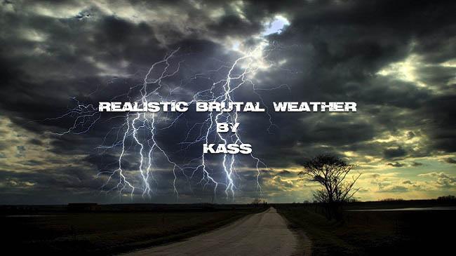 REALISTIC BRUTAL GRAPHICS AND WEATHER V9.8 addon