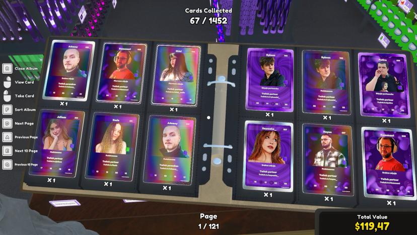 Polski Twitch Card Shop Simulator addon