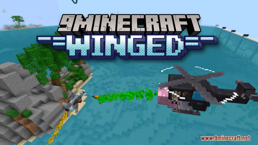 Winged Map (1.20.4, 1.19.4) - Battles in the sky! addon