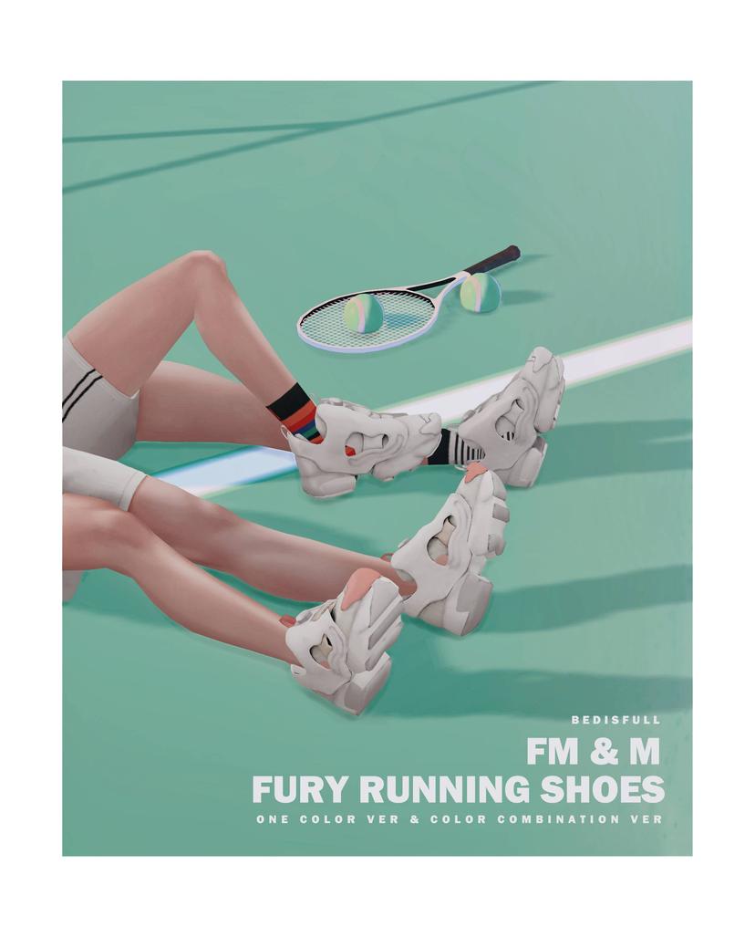 Sneakers "Fury running shoes" addon