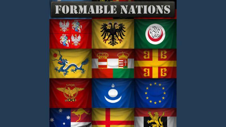 Hearts of Iron 4用MOD「Formed Nations」（v1.14.1～1.14.2）. addon