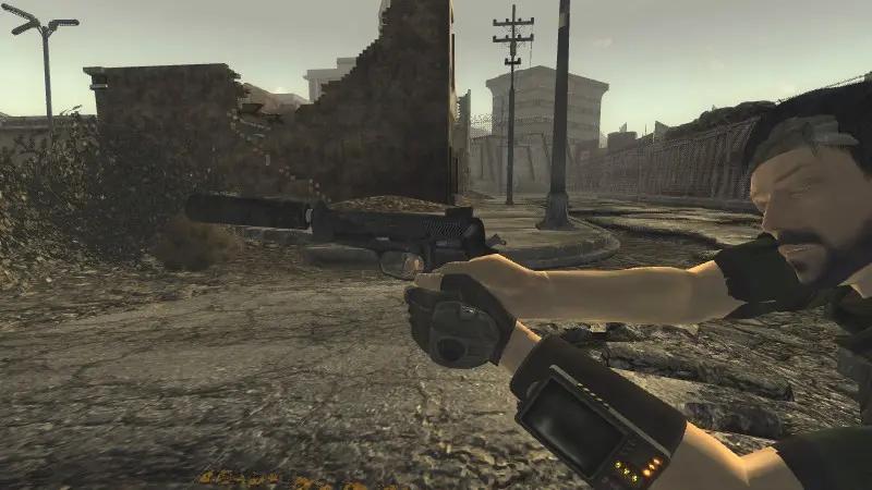 Mk 22 Mod 0 Hush Puppy Tranq Pistol - Metal Gear Solid 3 addon