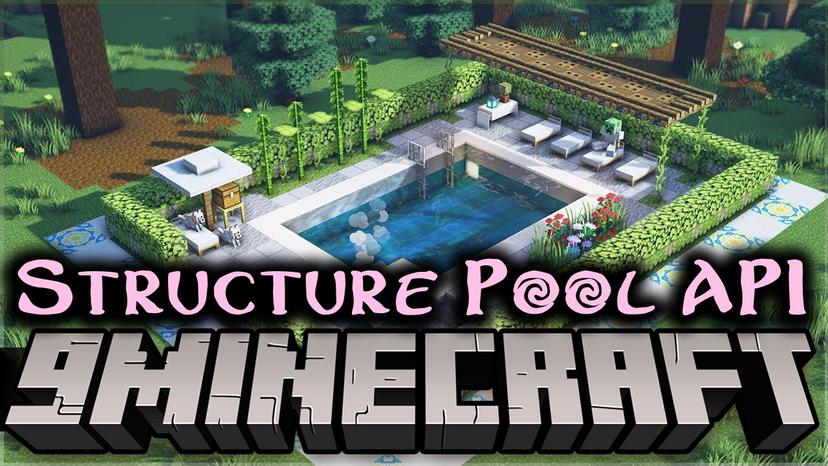 Structure Pool API Mod - вводит структуру в пул структур. addon