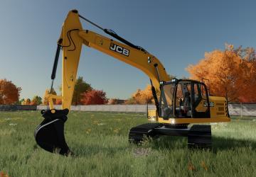 Мод JCB 220X Excavator addon