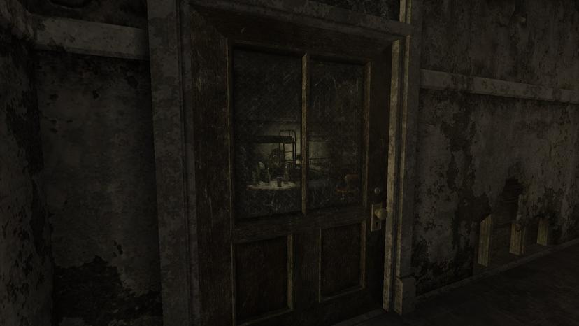 Полупрозрачные стёкла у дверей / Semi-transparent Door Glass addon