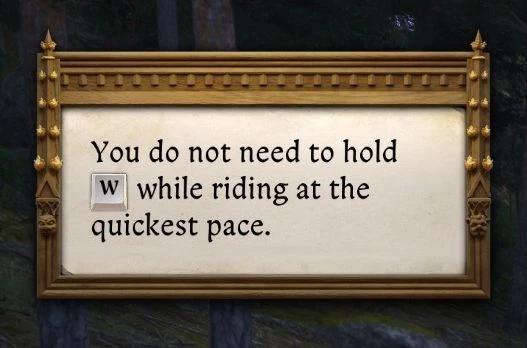 I Want To Hold W - Horse Tutorial Popups Disappear addon