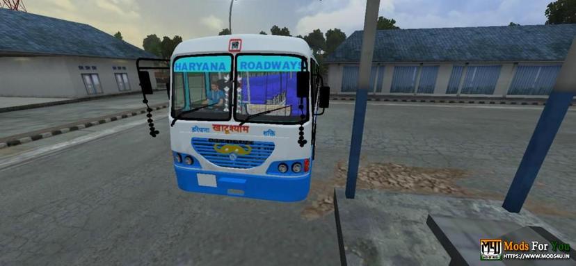 HARYANA ROADWAYS ASHOK LEYLAND BS-3 PALWALSKIN addon