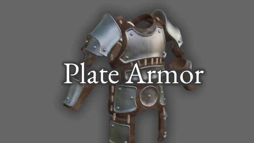 Plate armor addon