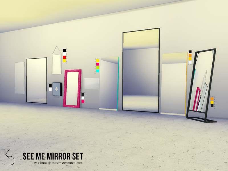 Set of mirrors addon