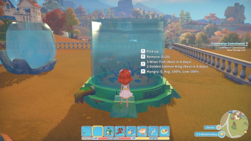 Mod "Fish bowl" 0.4.0 addon