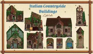 Buildings in the Italian countryside mod addon