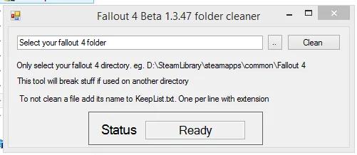 Fallout 4 Mod Cleaner addon