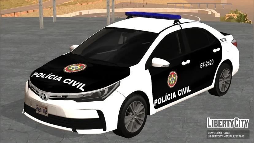 Toyota Corolla 2018 PCERJ мод addon