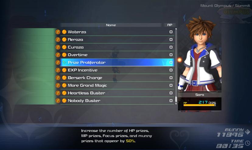 Additional leveling options for Sora addon