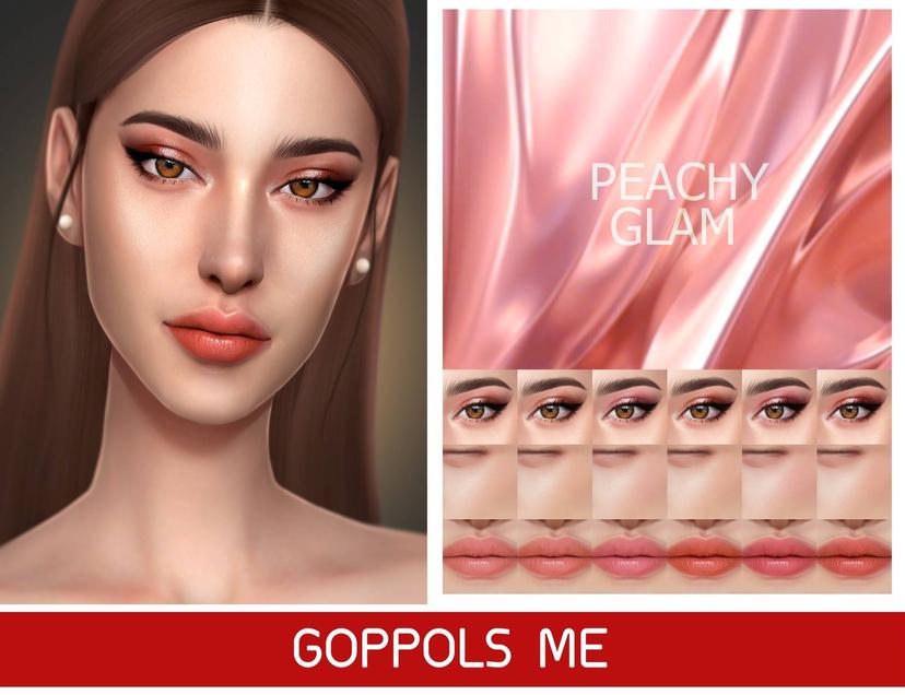 Cosmetics set "Peachy Glam" addon