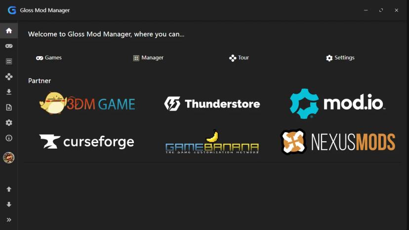 Gloss Mod Manager Software addon