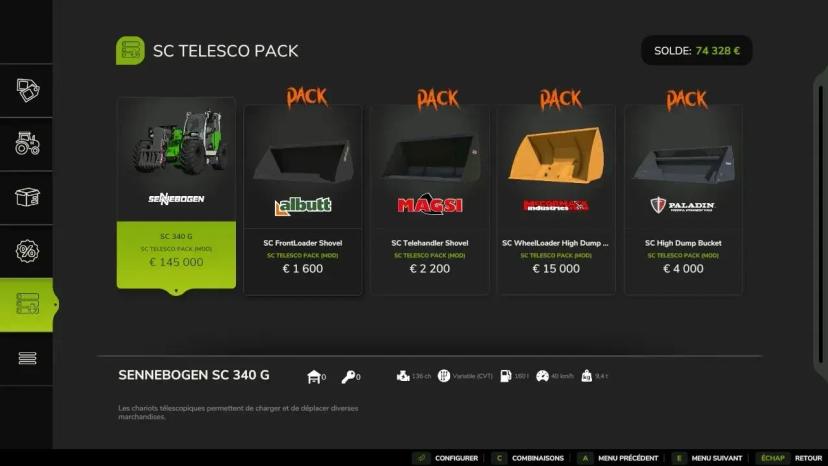 Telesco package addon