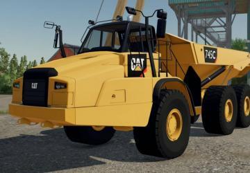 Мод CAT 745 addon