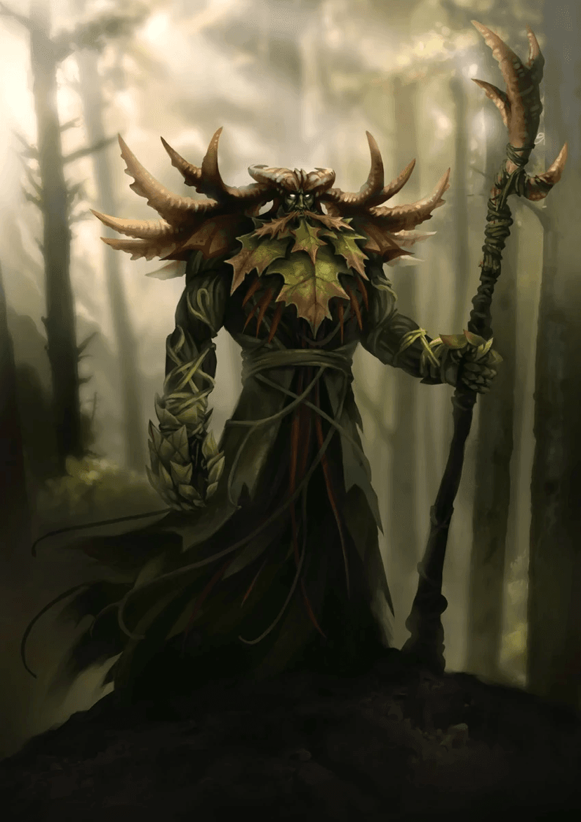 Horned God - reducing the number of vines addon