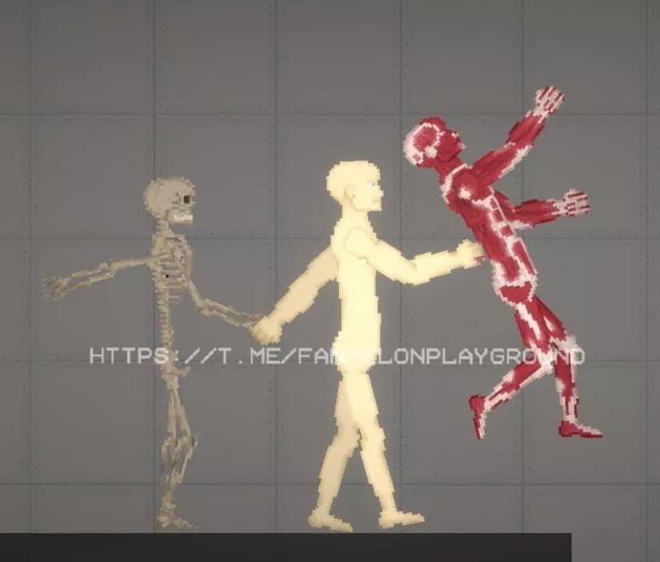 Human test subject for Melon Playground addon