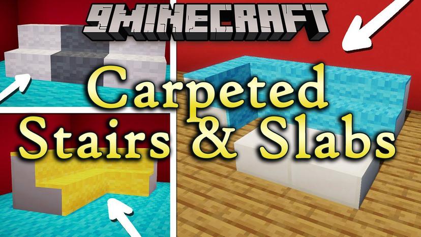 Carpeted Stairs and Ceilings - Carpeting over Stairs addon