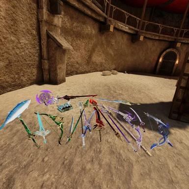 Weapon set "Phantom Pulse" (U11.3). addon