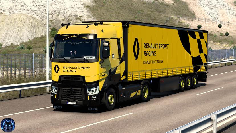RENAULT T MOD RECYCLED FOR EURO TRUCK SIMULATOR 2 addon