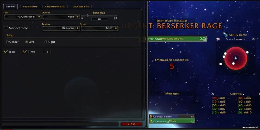 BigWigs Bossmods 9.2 - Encounter Add-on addon