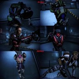 Mass Effect 3 "HR Armor". MAUD addon
