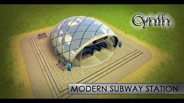 Cynth's Modern Subway Station (Obsolete) addon