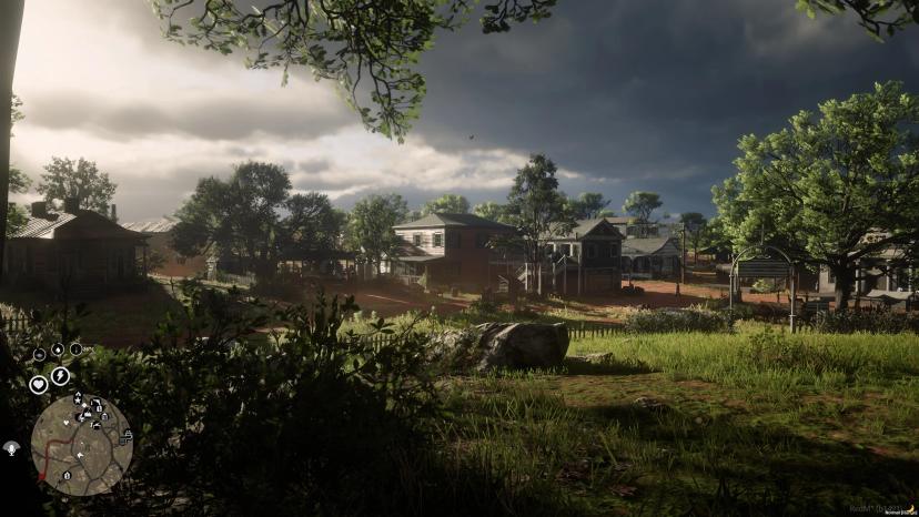 Red Dead Redemption. Beauty World Realife Reshade addon