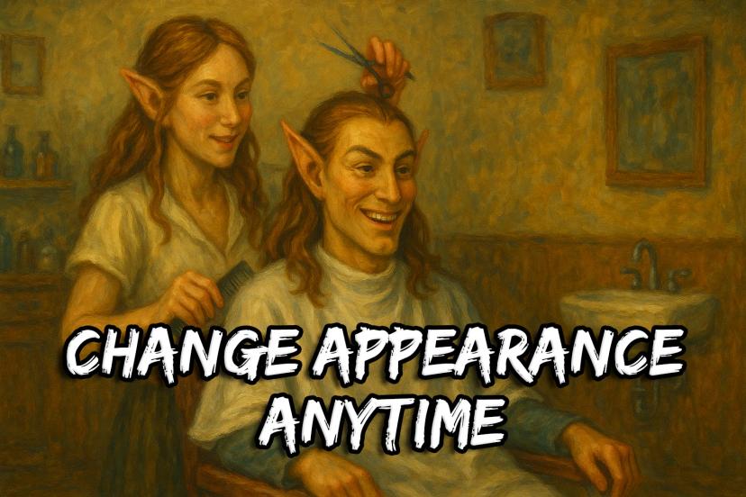 Change the appearance at any time addon