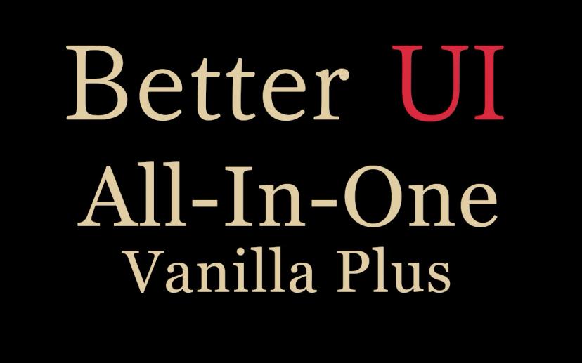 Improved user interface - all in one addon
