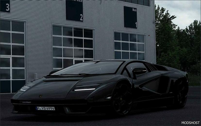 Авто Lamborghini Countach LPI 800-4 2022 V1.4 1.51 addon