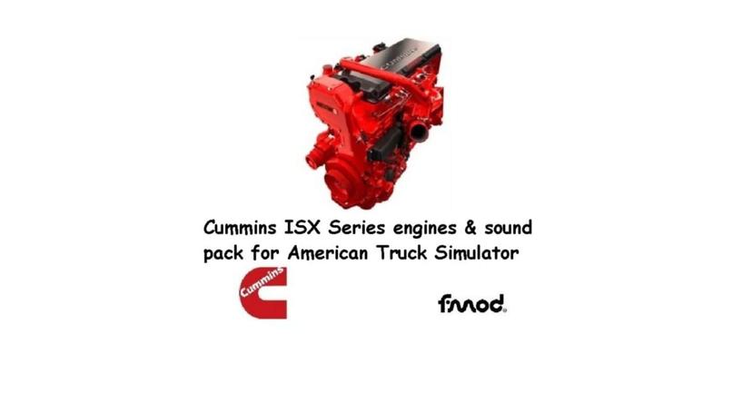 Cummins ISX Sound and Engine Package for ATS addon
