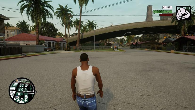 Animations of Franklin from GTA 5 addon