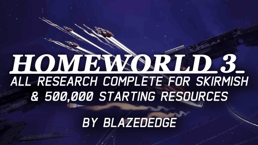 500 thousand and all research completed for Skirmish addon