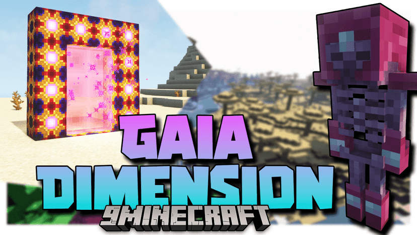 Gaia Dimension Mod - неизвестная территория addon