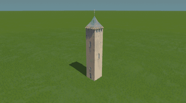 Abandoned water tower addon