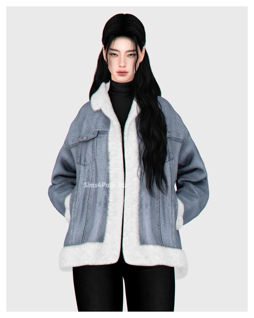 Fur jacket Aspen jeans addon