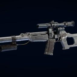 Чёрный ВСС Винторез addon