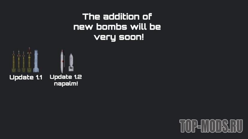 "Bombs" mod addon