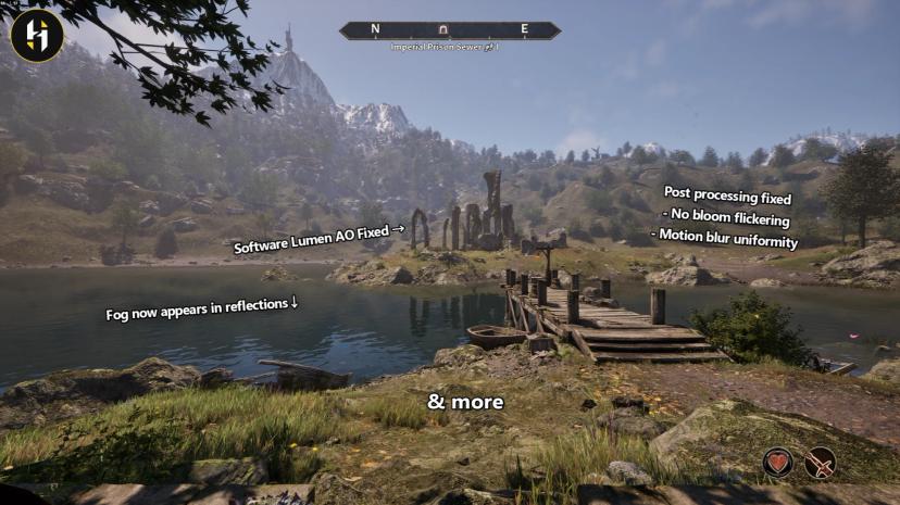 Oblivion Visual Bug Fixes addon