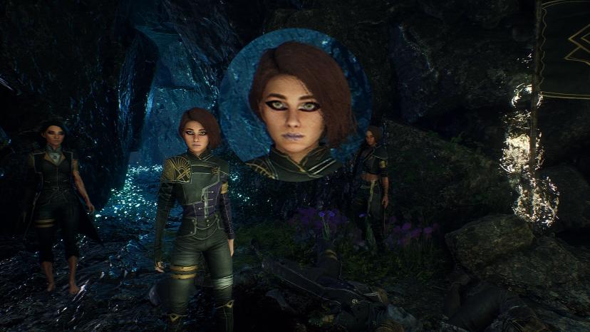 Mael with makeup addon