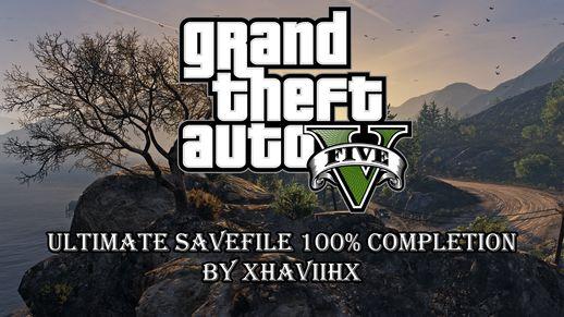 Final save file 100% complete addon