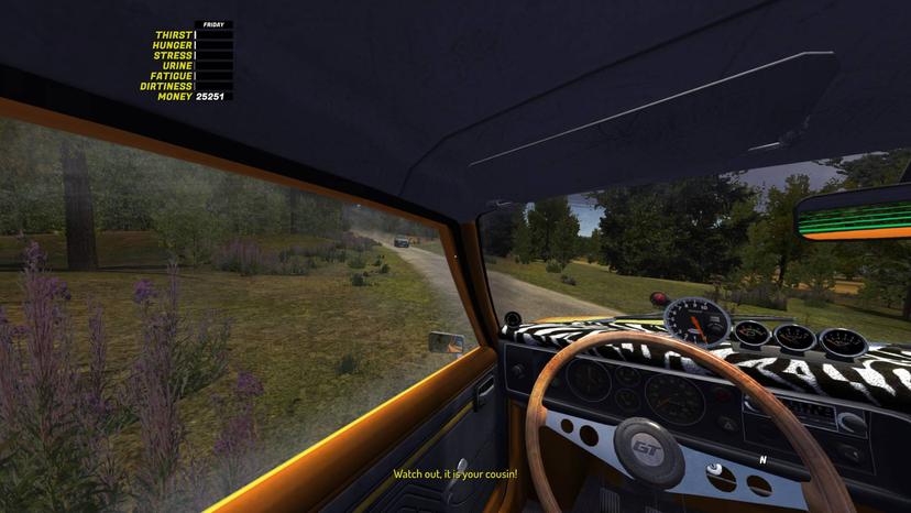 Мод Предупреждение о приближении зеленого авто (Cousin Tracker) addon