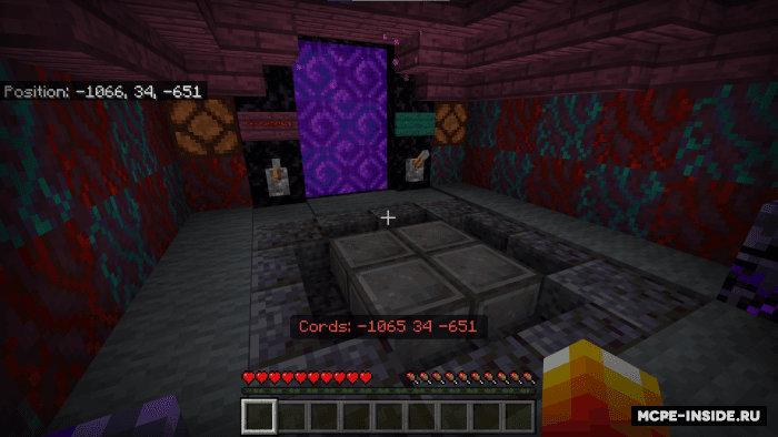 Survival only in the nether addon