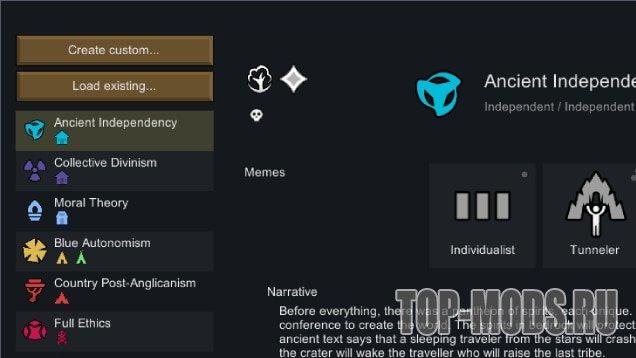 "Intentional Proselytism" mod addon