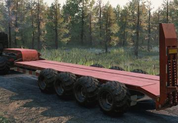 Mod Semi-trailer for transporting equipment addon